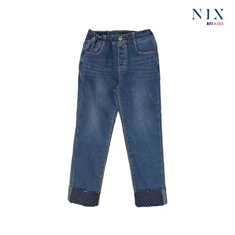 [닉스키즈][닉스키즈] 여아 본딩 M톤 밍크 워싱 턴업 아트웍 스