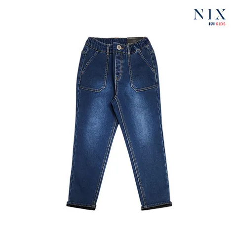 [닉스키즈][닉스키즈] 여아 본딩 M톤 밍크 워싱 아웃포켓 보이프