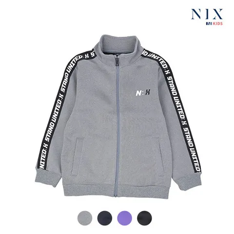 [닉스키즈][닉스키즈] 공용 소매 테이프 배색 트랙 점퍼_FKNWCUJ