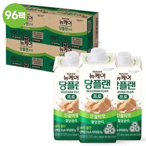 대상 뉴케어 당플랜 프로 인절미맛 96팩