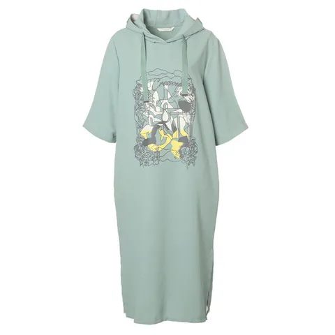 [ 롯데백화점 ]롱후드원피스 LDCFOP59