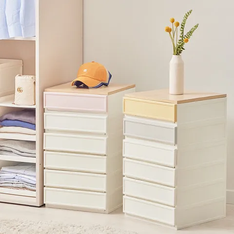 씨밀렉스 쌓아서 조합하는 래폴드 서랍장 400(S)_1단