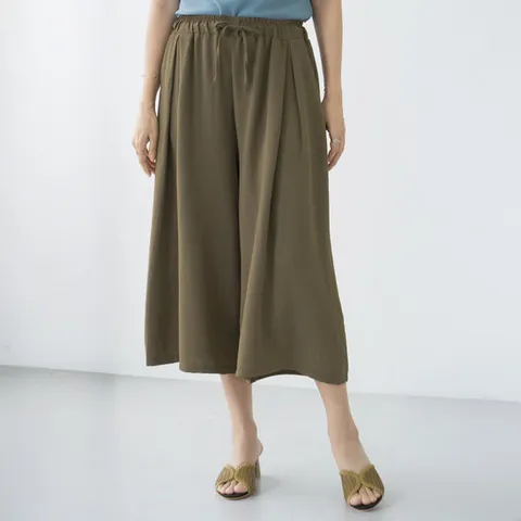 엄마옷 마담4060 린넨포켓와이드팬츠 여름바지 -ZD000149-