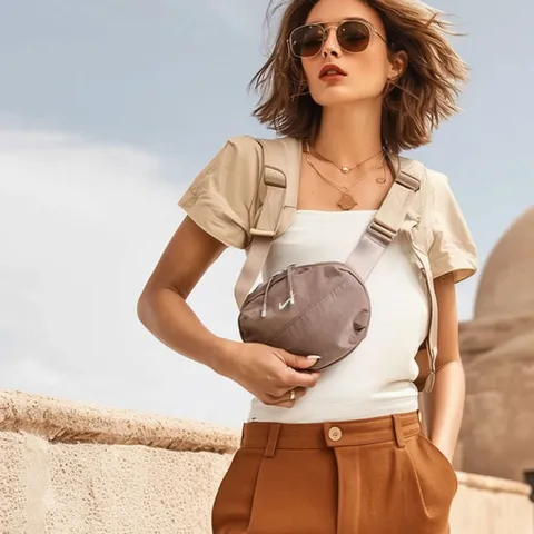 (국내매장판) 나이키 아우라 크로스바디백 해외여행 도난방지 가방 러닝 2종택1