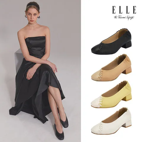 [엘르잡화][엘르] 여성 발레리나 펌프스