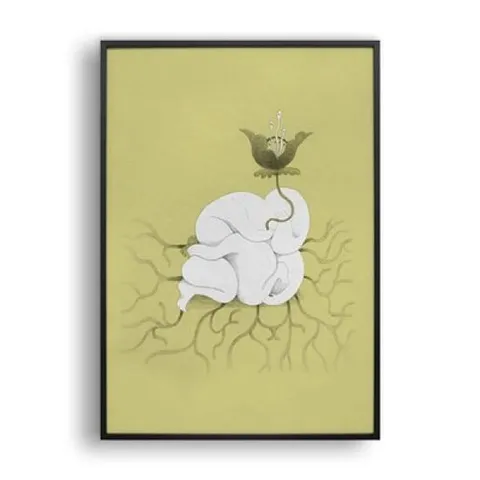 아트박스/올뉴프레임 뿌리 / 일러스트 액자