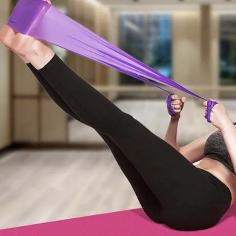 라텍스밴드 요가 홈트 스트레칭 기구 필라테스 라텍스 밴드 탄력