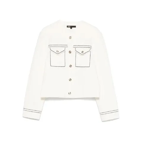 마쥬 콘트라스트 스티치 가디건 MFPCA00609