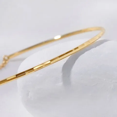 골드팡 18k 누벨 루미컷팅 뱅글팔찌