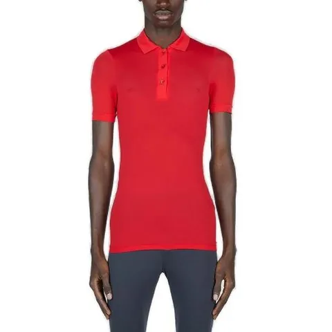 Raf Simons 스타킹 반팔 폴로 탑 231M166 0030 TP942281614