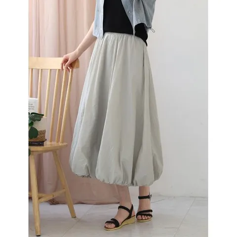 [웬디즈갤러리]항아리 바스락 롱 스커트/여름 휴가 모임 외출 RSK120