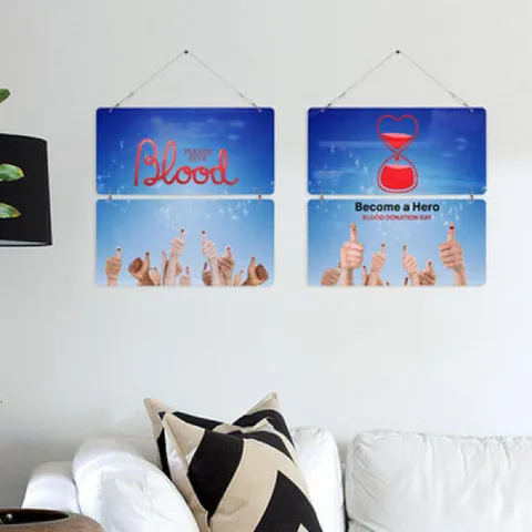 아트박스/꾸밈 nk045-멀티아크릴액자_헌혈로영웅이되어주세요(2