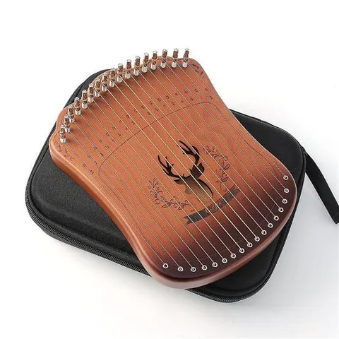 HWA 17음계 미니 하프 어쿠스틱 원목 고운울림 미니하프악보