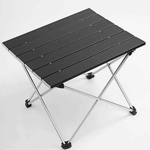 경량 알루미늄 롤테이블 블랙 39.5x34cm 테이블