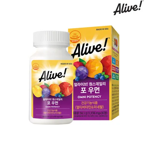 얼라이브 멀티비타민 포 우먼 30정 1개