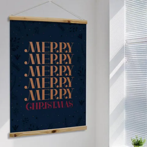 아트박스/꾸밈 ce661-우드스크롤_90CmX120Cm-메리메리타이포그래