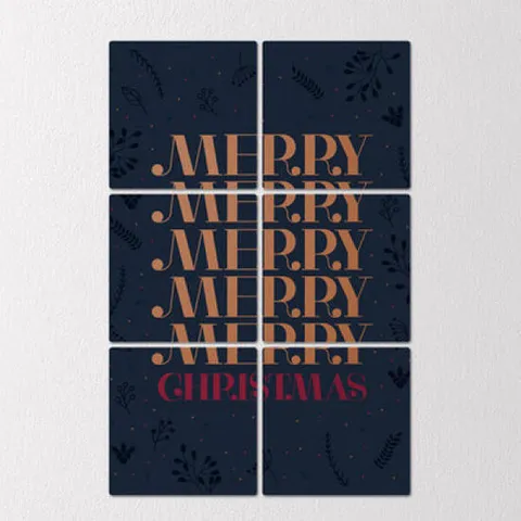 아트박스/꾸밈 tb614-멀티액자_메리메리크리스마스