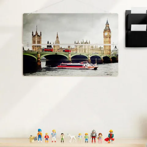 아트박스/꾸밈 nl451-멀티아크릴액자_여행가고싶은곳(2단대형)