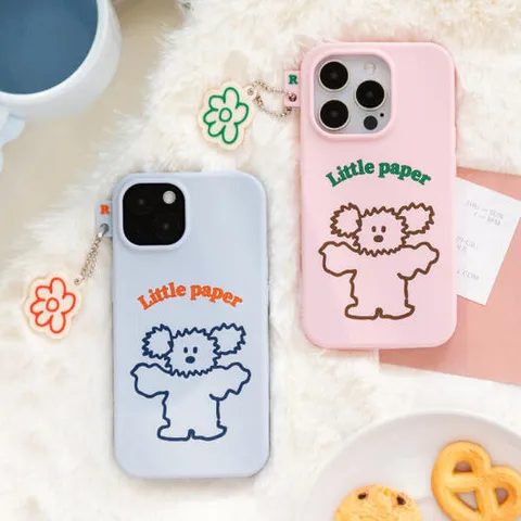 아트박스/로마네 Little PaPer 리틀페퍼 실리콘 케이스 iPhone14