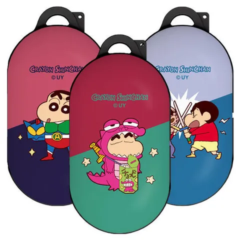 아트박스/원스 짱구 액션투톤 버즈플러스/버즈 공용 하드 케이스