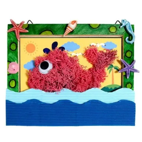 아트박스/오피스큐 반품불가 반품불가 스칸디아모스 고래액자 만