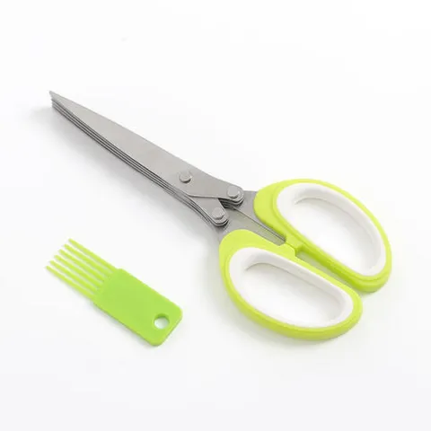 아트박스/위드마켓 멀티쿡 스텐 채칼가위(그린)
