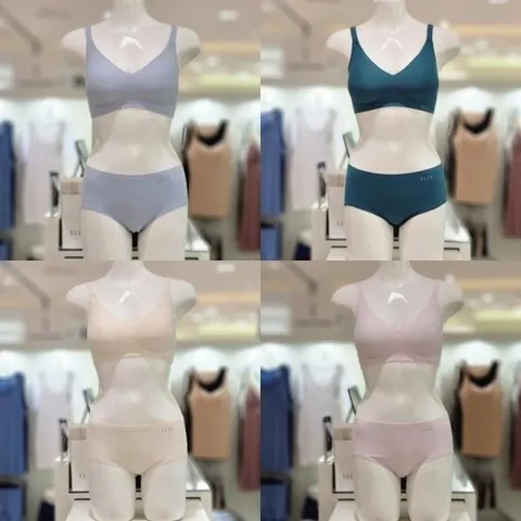 [ AK백화점 ][엘르] 젤리 심리스 브라세트 4종 택1 (EEWBRR13BU 외 3종)