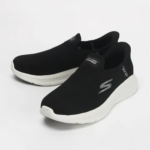 [스케쳐스]스케쳐스 운동화 고워크 나우 여성 슬립온 블랙 12564