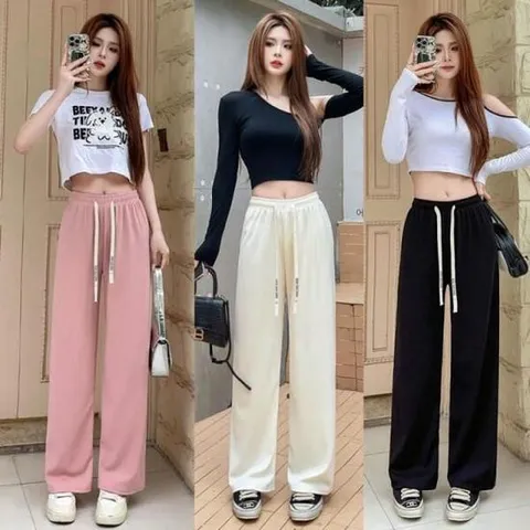 아트박스/이룸 여름 여성바지 아이스바지 고무줄바지