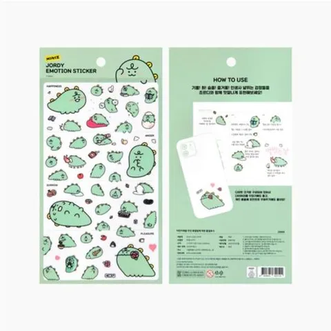 아트박스/카카오프렌즈 카카오프렌즈 죠르디 감정 스티커