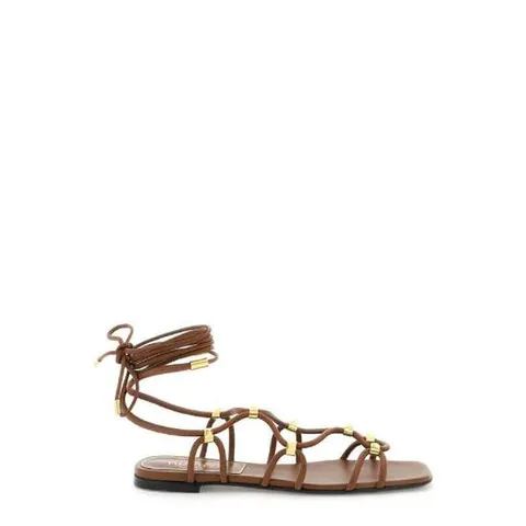 Valentino Garavani Rockstud Net 오픈토 샌들 2W2S0GG6XLX L94T TP936277486