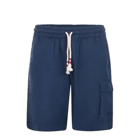 Mc2 생 바르트 마르세유 버뮤다 반바지 MRE0002 00338HLINEN60MARINEBLUE TP942587283