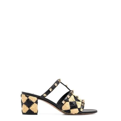 Valentino Garavani 락스터드 오픈토 샌들 6W2S0LT4CRC KD3 TP934915961