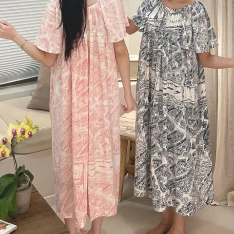 [안녕윤수야] 소녀의밤 뜨왈 홈드레스