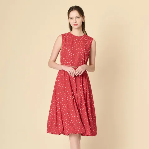 [ 롯데백화점 ][비씨비지]SPOT 파워도트 원피스 (B4F7O615)