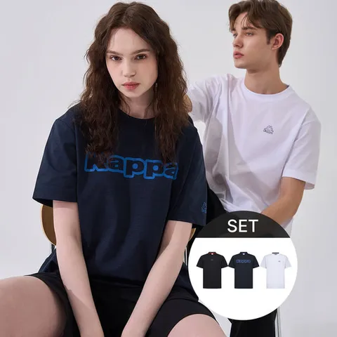 [카파][카파] 25SS 그래픽 반팔티셔츠 유니 3종