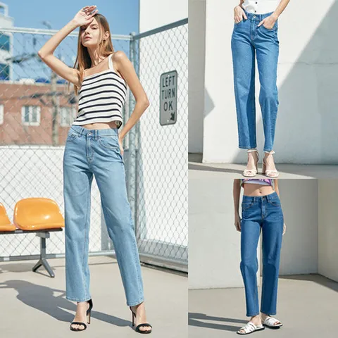 [P] 여성 여름청바지 가볍고 시원한 릴렉스핏 스판청바지 3종중 택1