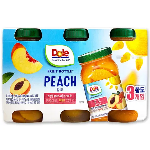 코스트코 DOLE 황도1998g(666g x 3개) 복숭아 절임 주스