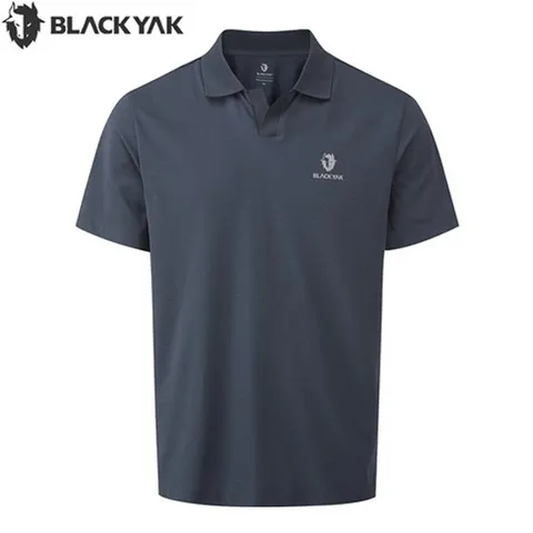 [ 현대백화점 ][블랙야크]남성 아웃도어 기본 카라 티셔츠 L남성 피케 카라 반팔티 3BYKTMU002BH