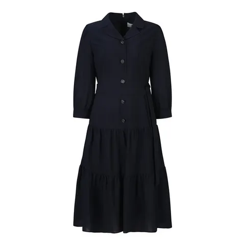 [ 롯데백화점 ][베스띠벨리]버튼장식 티어드 스트랩 원피스 BJOAH2502