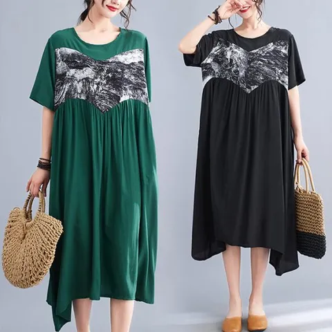 [루미루나] 이지핏나염원피스