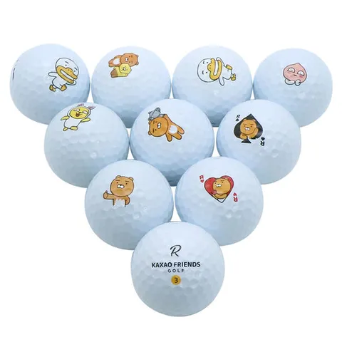 (로스트볼) 카카오프렌즈 혼합 특S+급 10구(화이트)