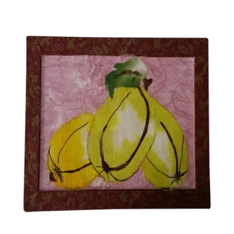 한지 한지그림 참외