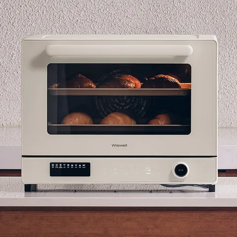 위즈웰 인헨스2 디지털 스팀오븐 제과제빵 홈베이킹 컨벡션 전기오븐 WOP200C