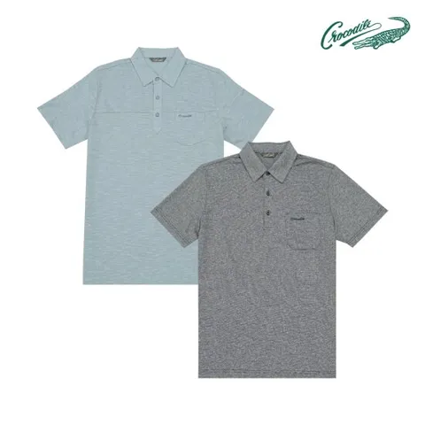 [크로커다일] 남성 카라 반팔티 균일가 할인 19,000원 6종 택1