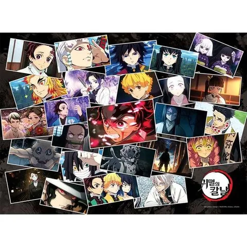 명화퍼즐 DIY 직소퍼즐 귀멸의 칼날 히스토리 800피스