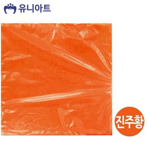 부직포 4절 (10매입) 진주황 (16번) 공예