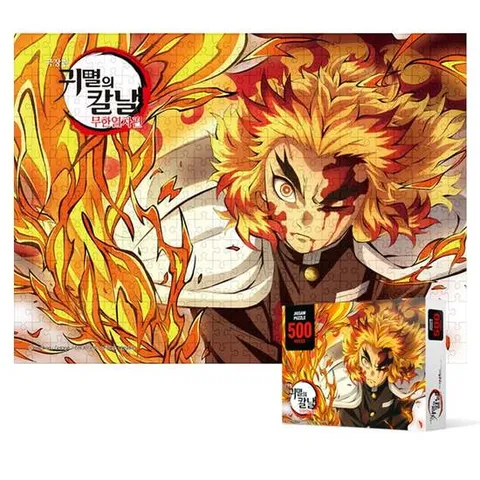 퍼즐귀멸의칼날 500피스 직소퍼즐 - 귀멸의 칼날 렌고쿠 화염