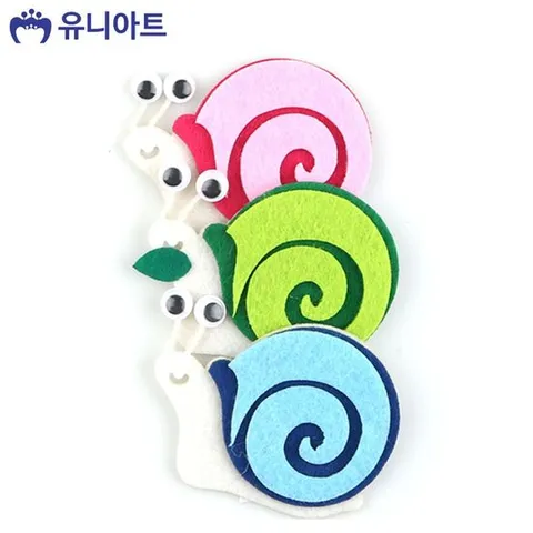 유니아트 (펠트) 2800 달팽이 2번 만들기
