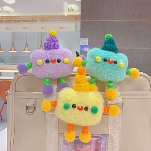 뚝딱이 인기 네모 키링 고리 감성 키홀더